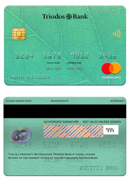 Netherlands Triodos Bank mastercard